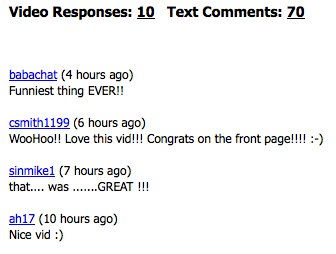 yuotube-comments