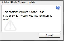 yuotube-flash-update-required